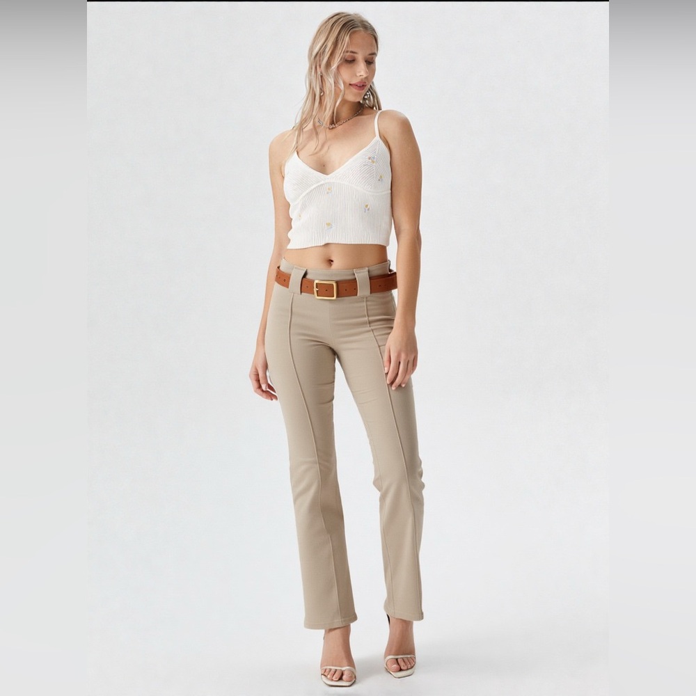 Very J Taupe Women's Pants NWT - Picture 1 of 2